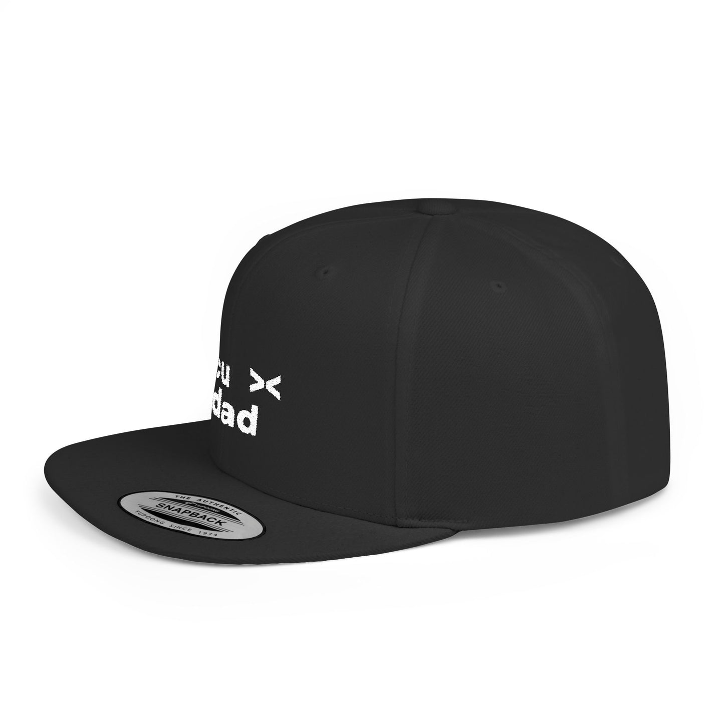 NICU Dad Flat Bill Snapback Hat